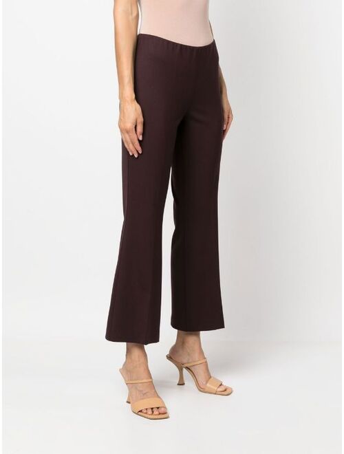 P.A.R.O.S.H. mid-rise flared trousers