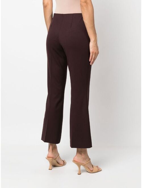 P.A.R.O.S.H. mid-rise flared trousers