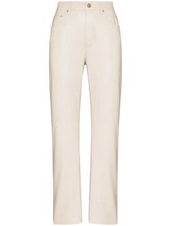 Nanushka Vinni straight-leg trousers