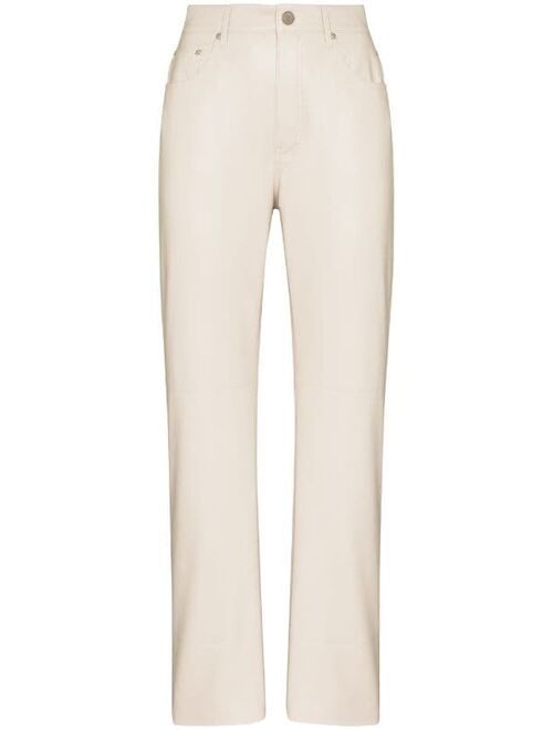 Nanushka Vinni straight-leg trousers