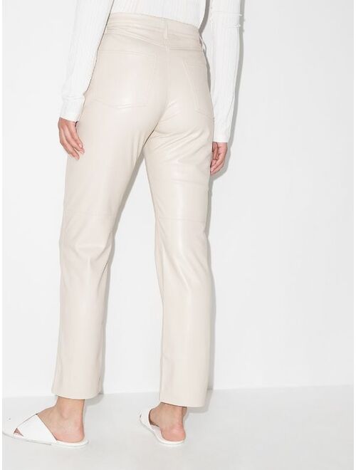 Nanushka Vinni straight-leg trousers