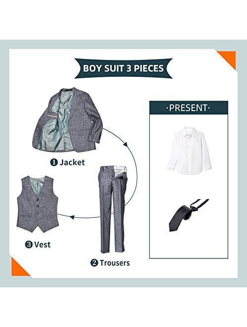 Marvelous Kids Boys Linen Suits