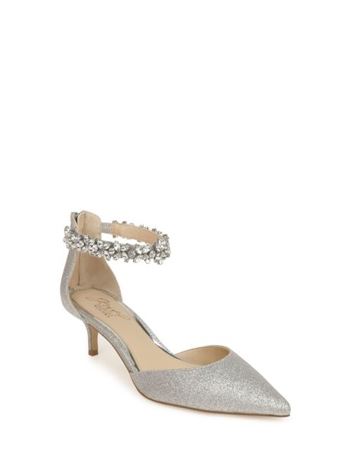 Jewel Badgley Mischka Robles Pointed Toe Dress Pumps