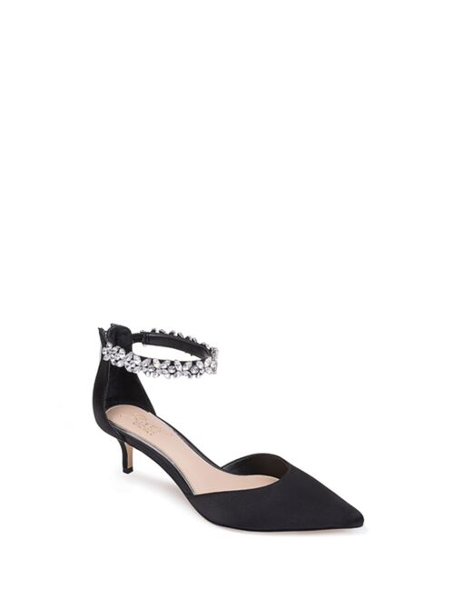 Jewel Badgley Mischka Robles Pointed Toe Dress Pumps