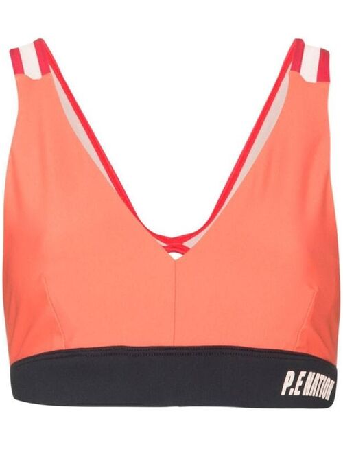 Conscious P.E Nationlogo-band sports bra