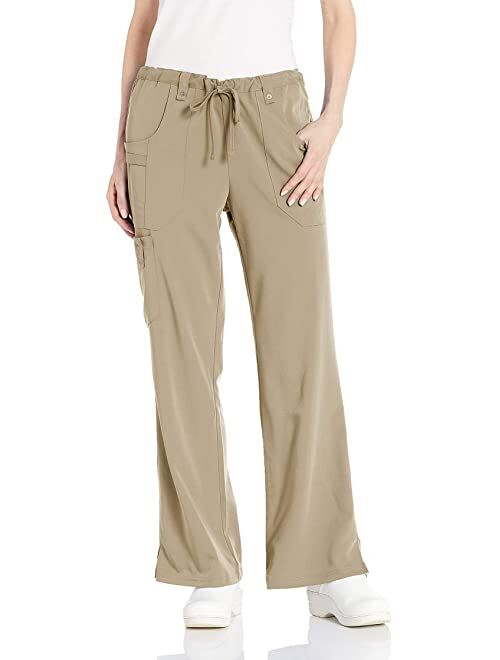 Dickies Women's Xtreme Stretch Mid Rise Drawstring Cargo Pant