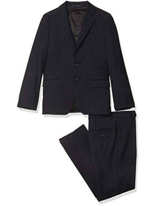 American Exchange Boys' Solid Vested Suit