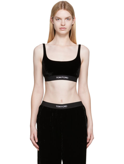 TOM FORD Black Stretch Bralette