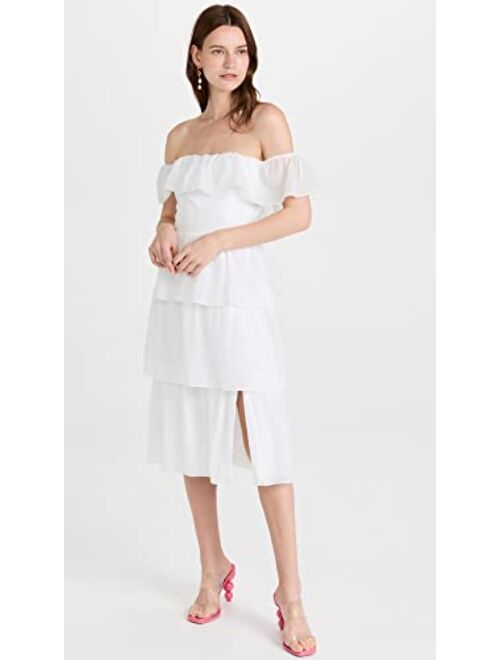 Amanda Uprichard Women's Venezia Midi Dress