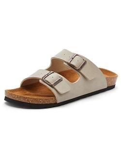 Weestep Essential lightweight double buckle slip-on flat adjustable womens mens sandals