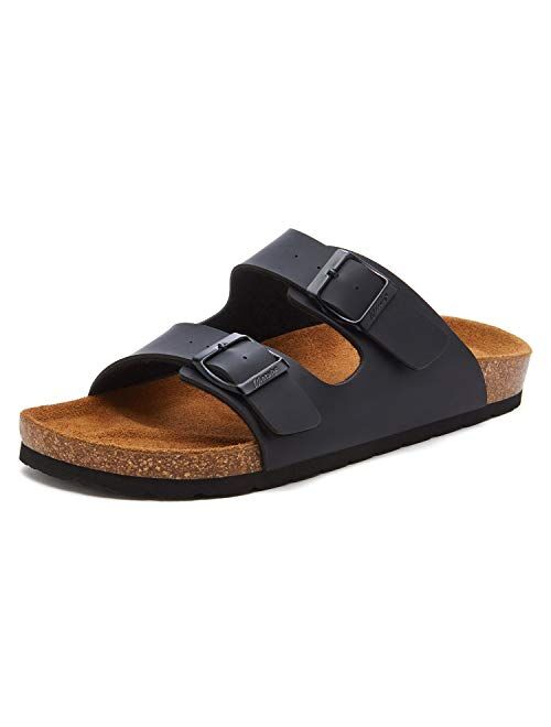 Weestep Essential lightweight double buckle slip-on flat adjustable womens mens sandals