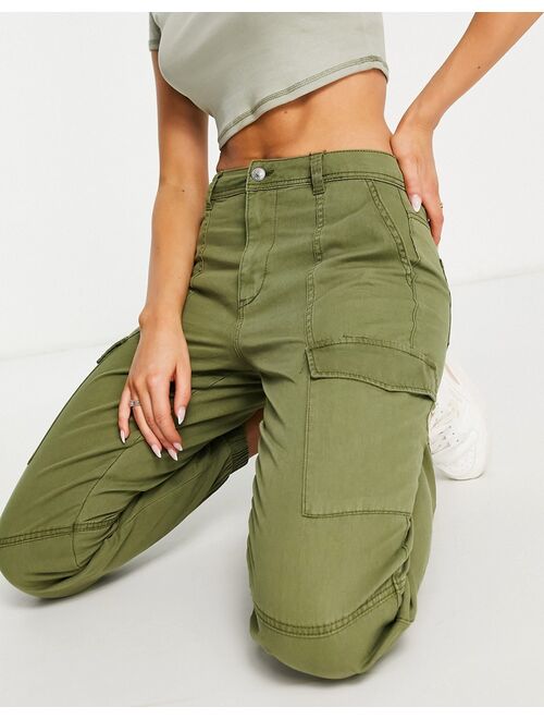 New Look utility cargo pants in khaki