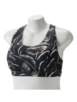 Plus Size Tek Gear Racerback Low-Impact Sports Bra