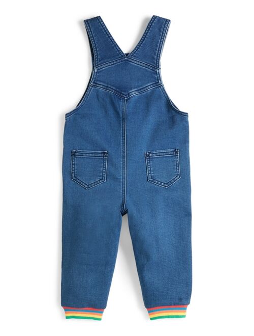 First Impressions Baby Boys Denim Overalls, Created for Macy's