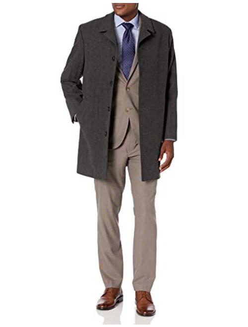 London Fog Men's Signature Wool Blend Top Coat