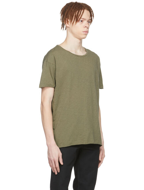 NUDIE JEANS Green Roger T-Shirt