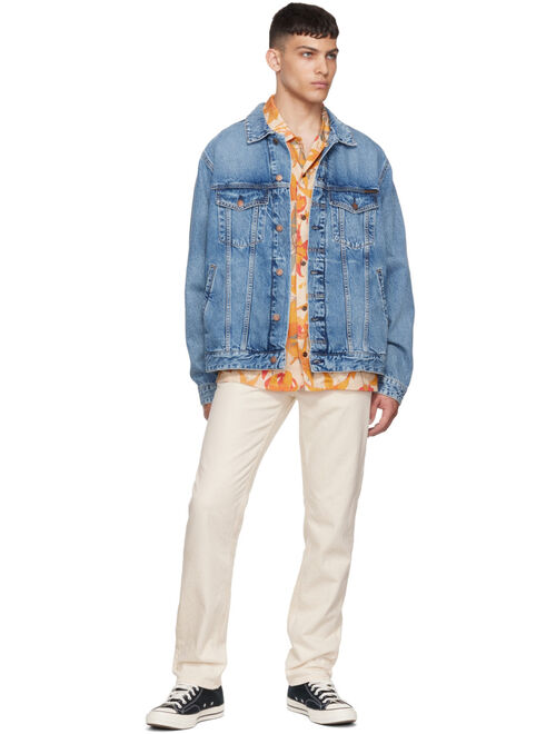 NUDIE JEANS Blue Jerry Denim Jacket