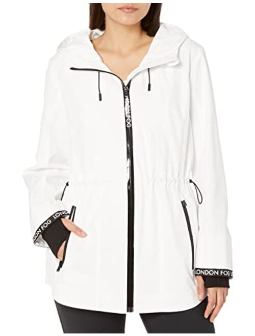 Women's London Fog Hooded Active Jacket