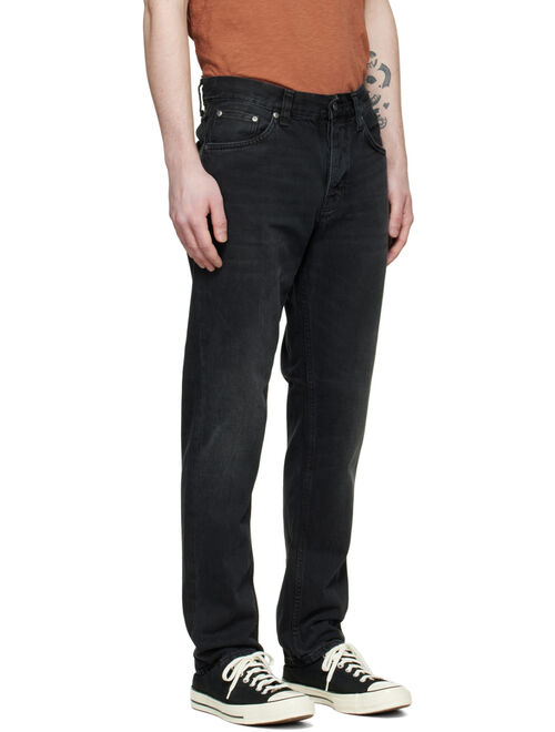 Nudie Jeans Black Steady Eddie II Jeans