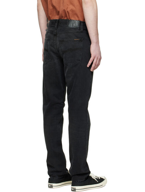 Nudie Jeans Black Steady Eddie II Jeans