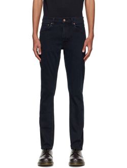 Black Lean Dean Slim Tapered Jeans