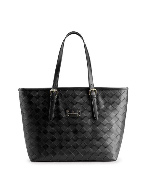 London Fog Kylar Woven Tote Bag