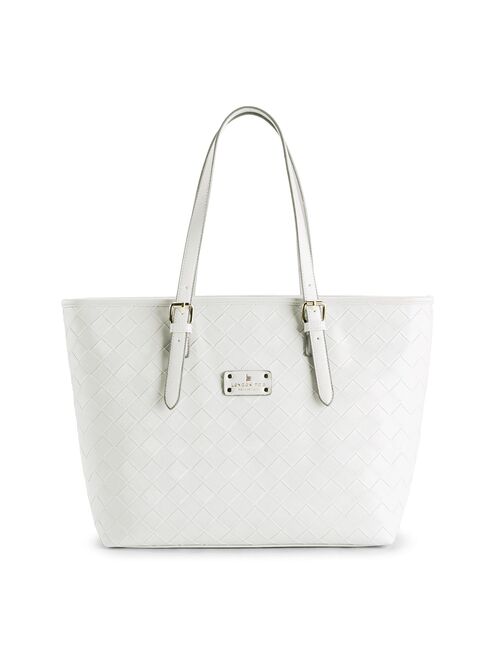 London Fog Kylar Woven Tote Bag