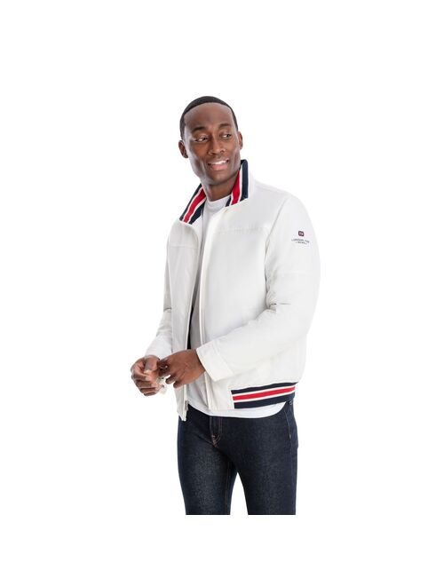 Men's London Fog Striped Bomber Jacket