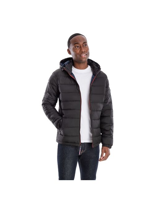 Men's London Fog Hooded Puffer Jacket