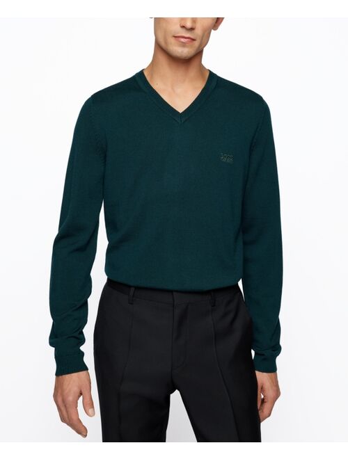 Hugo Boss BOSS Men's Regular-Fit V-Neck Sweater