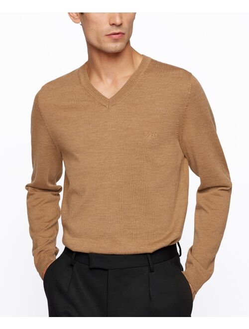 Hugo Boss BOSS Men's Regular-Fit V-Neck Sweater