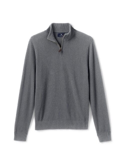 Cashmere Quarter-Zip Sweater