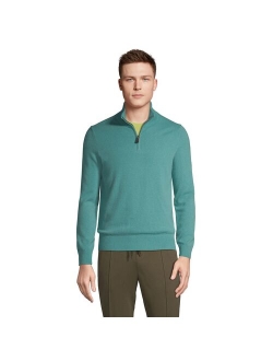 Cashmere Quarter-Zip Sweater