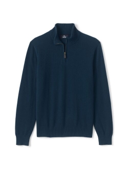 Cashmere Quarter-Zip Sweater