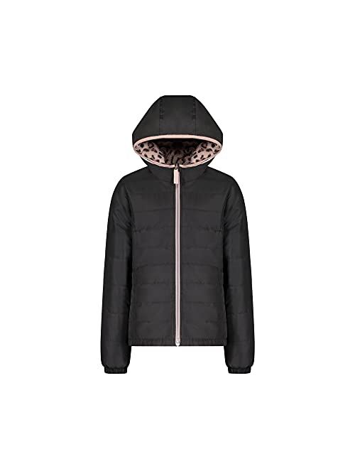 LONDON FOG Girls' Midweight Fleece Lined Jacket