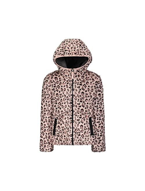 LONDON FOG Girls' Midweight Fleece Lined Jacket