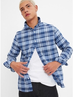 Doubleweave Plaid Shirt