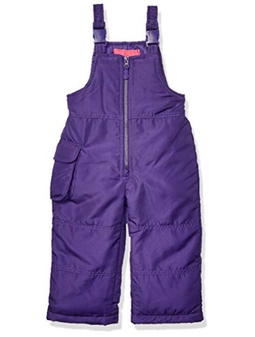 LONDON FOG Girls' Classic Snow Bib Ski Snowsuit