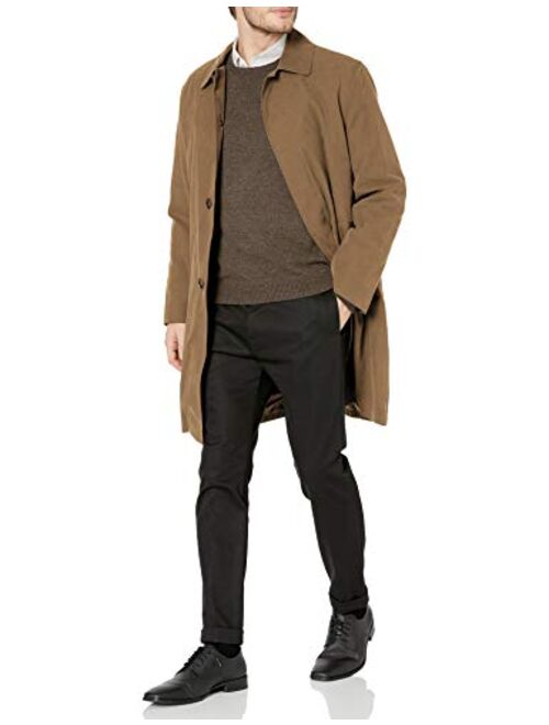 LONDON FOG Men's Durham Rain Coat with Zip-Out Body