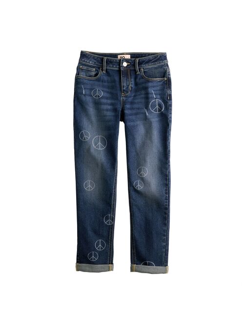 Girls 6-20 SO Favorite Girlfriend Jeans in Regular & Plus