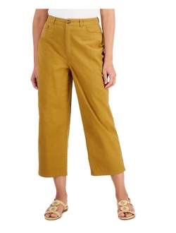 Style & Co Women's Wide-Leg Cropped Pants, Created for Macy's