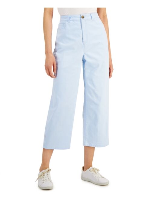 Style & Co Women's Wide-Leg Cropped Pants, Created for Macy's