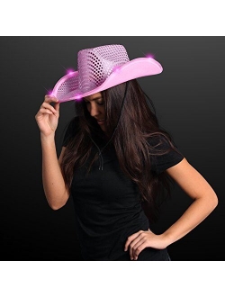 FlashingBlinkyLights womens Cowboy Hats