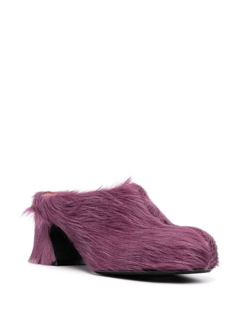 Marni 75mm Sabot fur mules