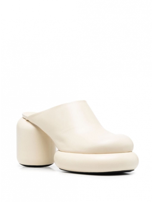 Jil Sander block-heel slip-on mules