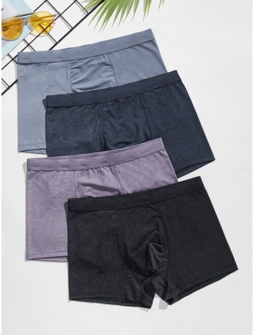 Shein Men 4 Pack Boxer Brief