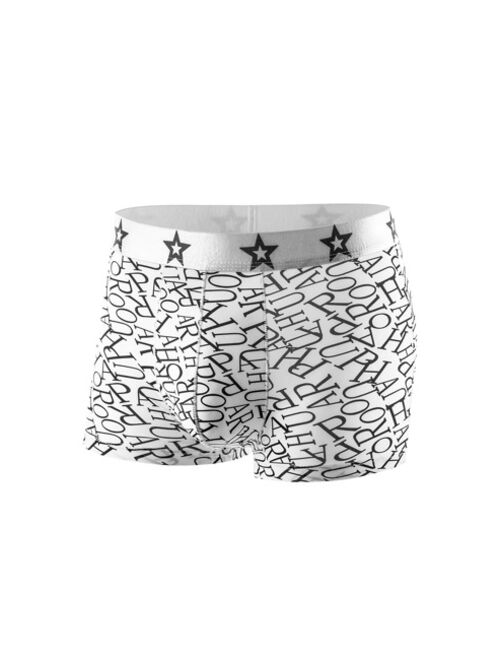 Shein Men 5pcs Leaf Letter Graphic Boxer Brief