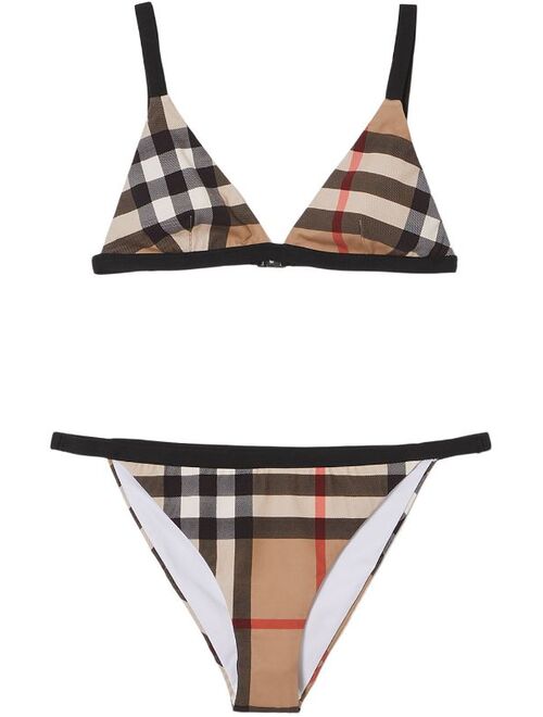 Burberry Vintage Check bikini set