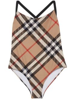 Vintage Check swimsuit