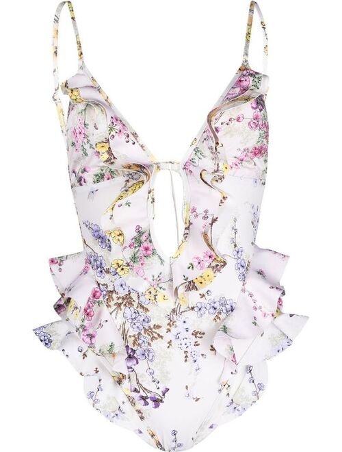 ZIMMERMANN waterfall frill swimsuit